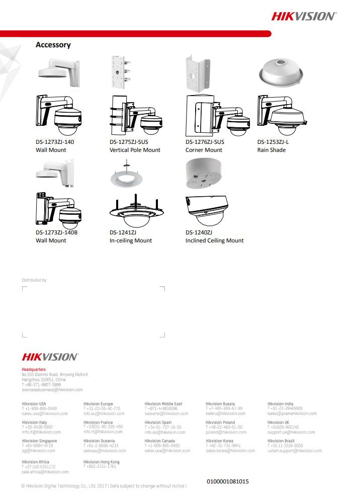 HIKVISION DS-2CE59U1T-AVPIT3ZF 4K Vandal Motorized Varifocal Dome Camera