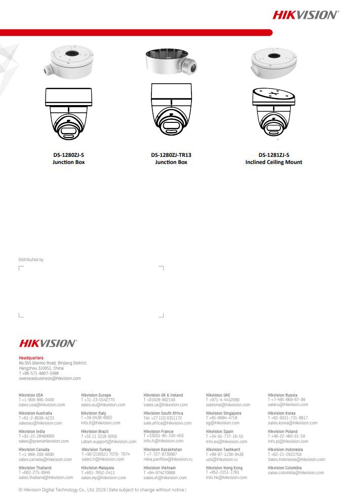 HIKVISION DS-2CE72HFT-F28 5MP ColorVu Fixed Turret Camera