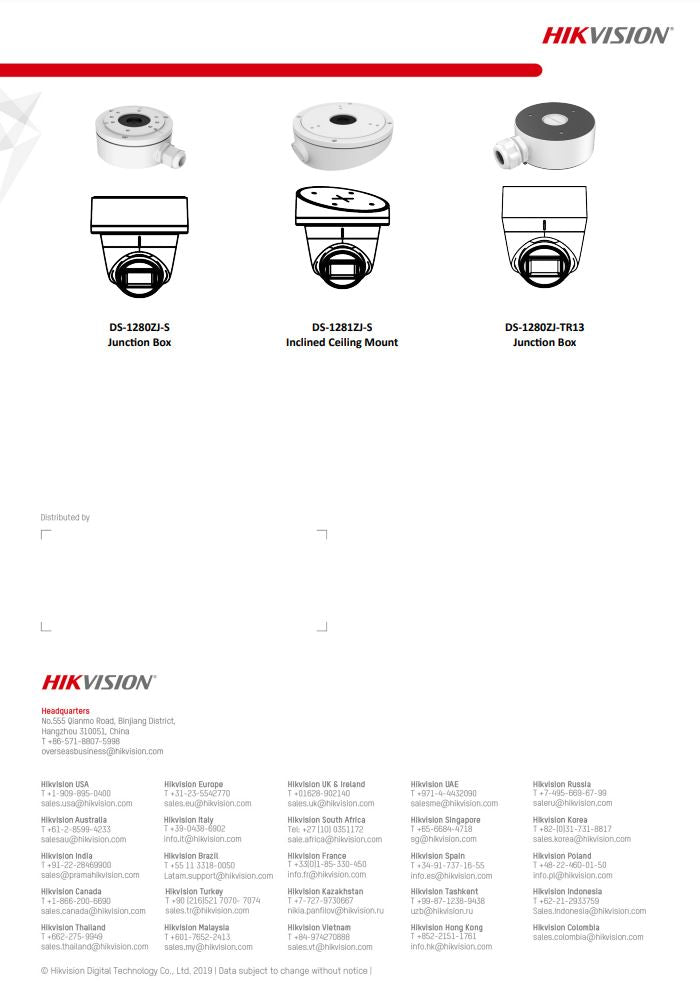 HIKVISION DS-2CE78H0T-IT1F(C) 5MP Fixed Turret Camera