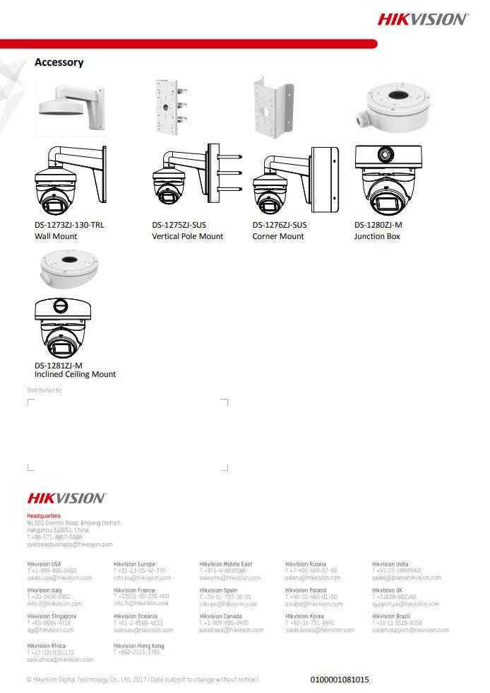 HIKVISION DS-2CE79U1T-IT3ZF 4K Motorized Varifocal Turret Camera