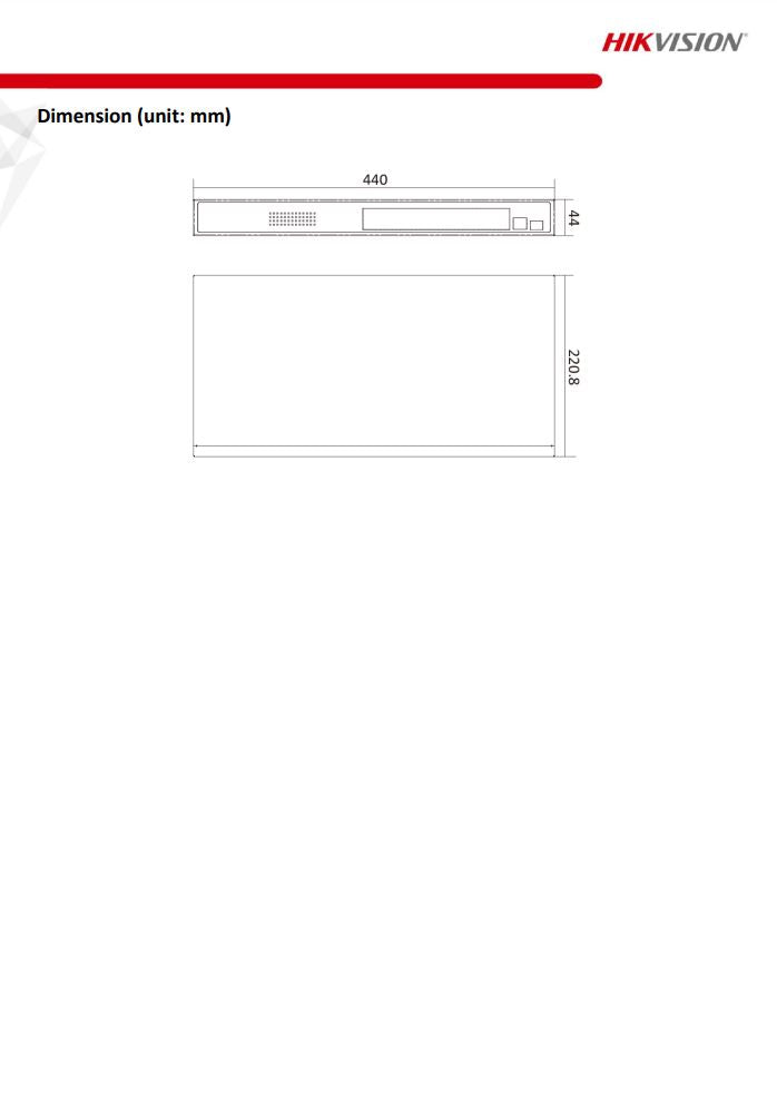 HIKVISION DS-3E0518P-E 16 Port Gigabit Unmanaged PoE Switch