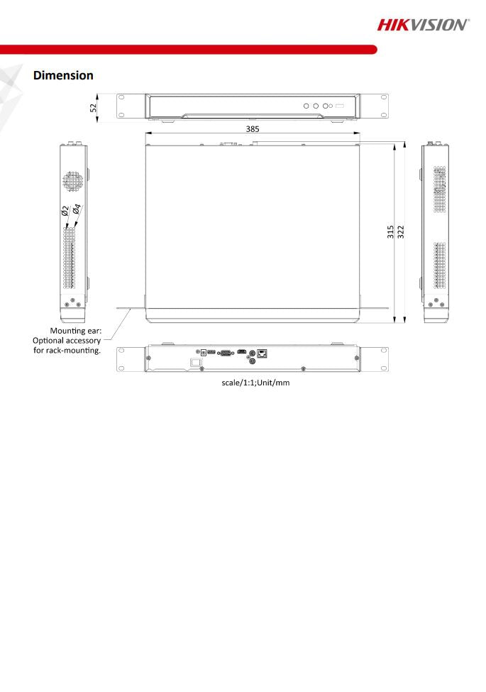 HIKVISION DS-7608NI-Q2(C) 8-ch 1U 4K NVR