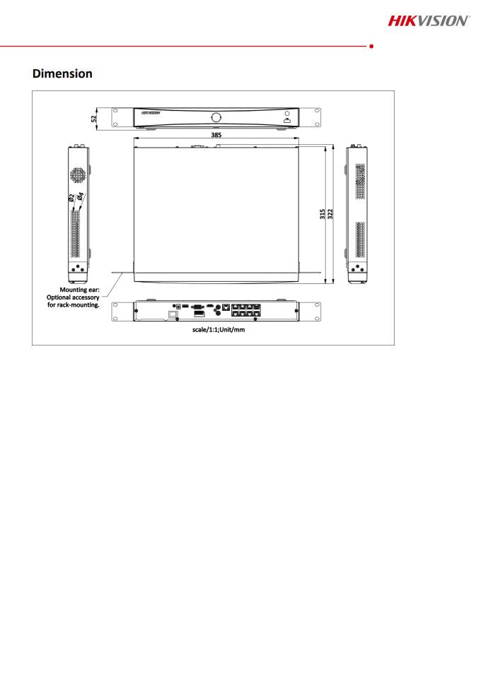 HIKVISION DS-7608NXI-K2/8P 8-ch 1U 8 PoE AcuSense 4K NVR