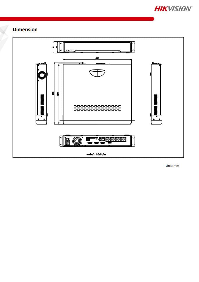 HIKVISION DS-7716NXI-K4/16P/S(C) 16-ch 1.5U 16 PoE AcuSense 4K NVR