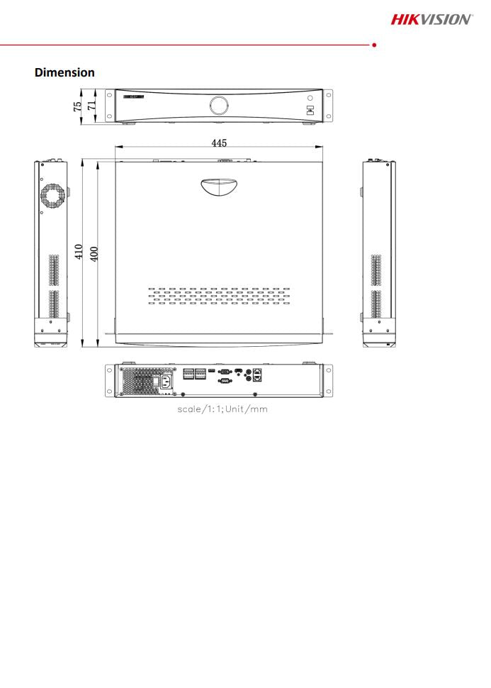 HIKVISION DS-7732NXI-K4 32-ch 1.5U AcuSense 4K NVR