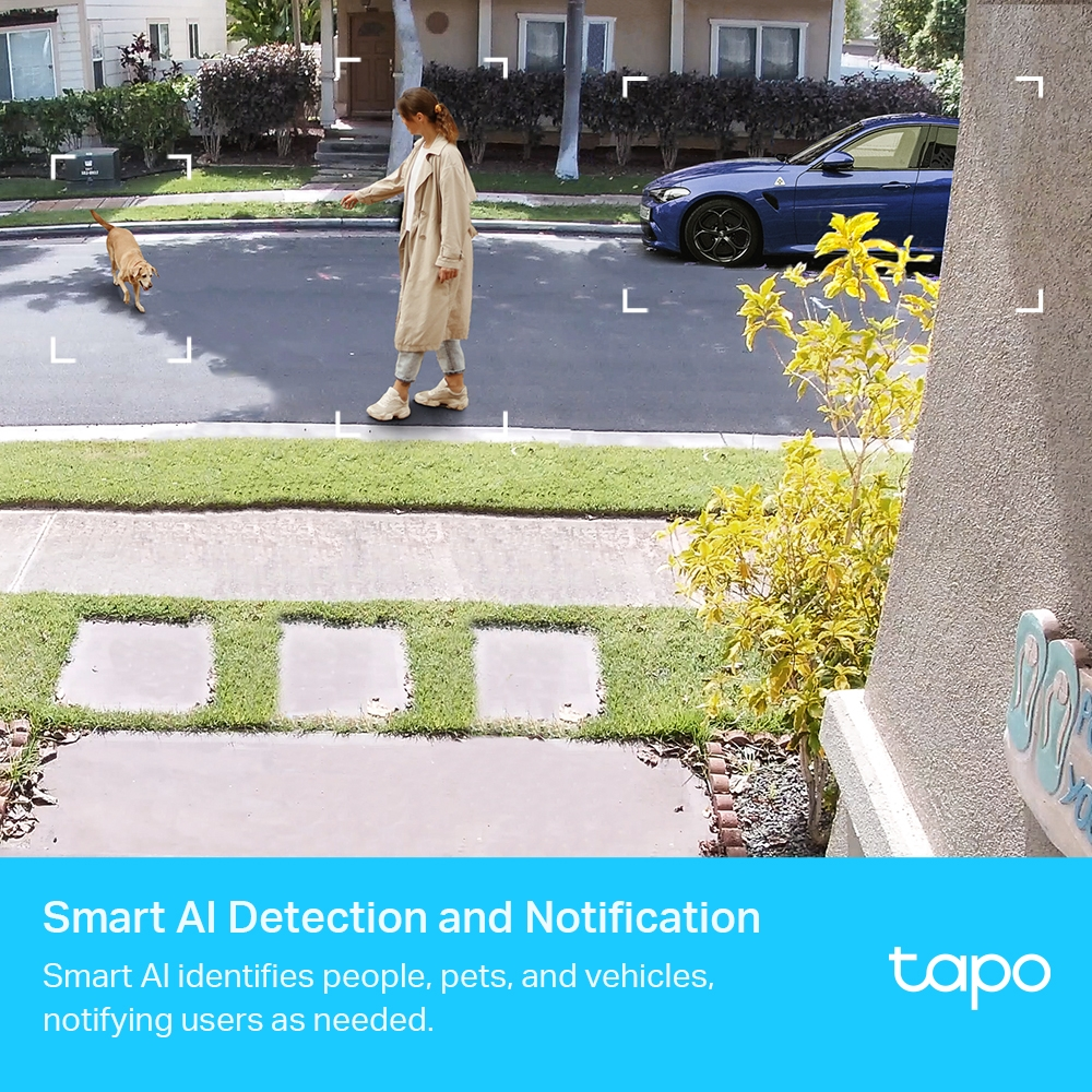 IP Camera Tapo C420S2 Smart Wire-Free Security Camera System, 2-Camera System