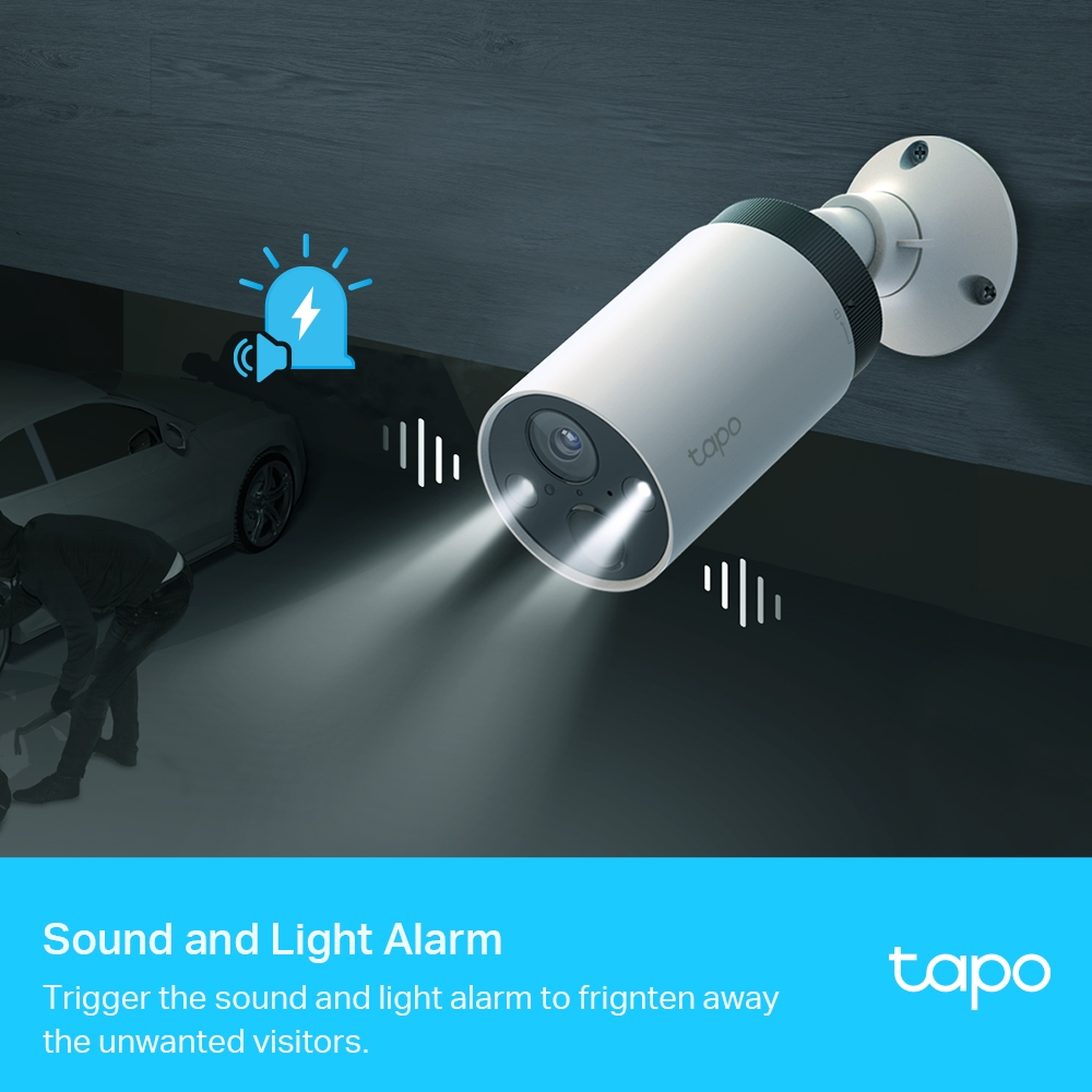 IP Camera Tapo C420S2 Smart Wire-Free Security Camera System, 2-Camera System