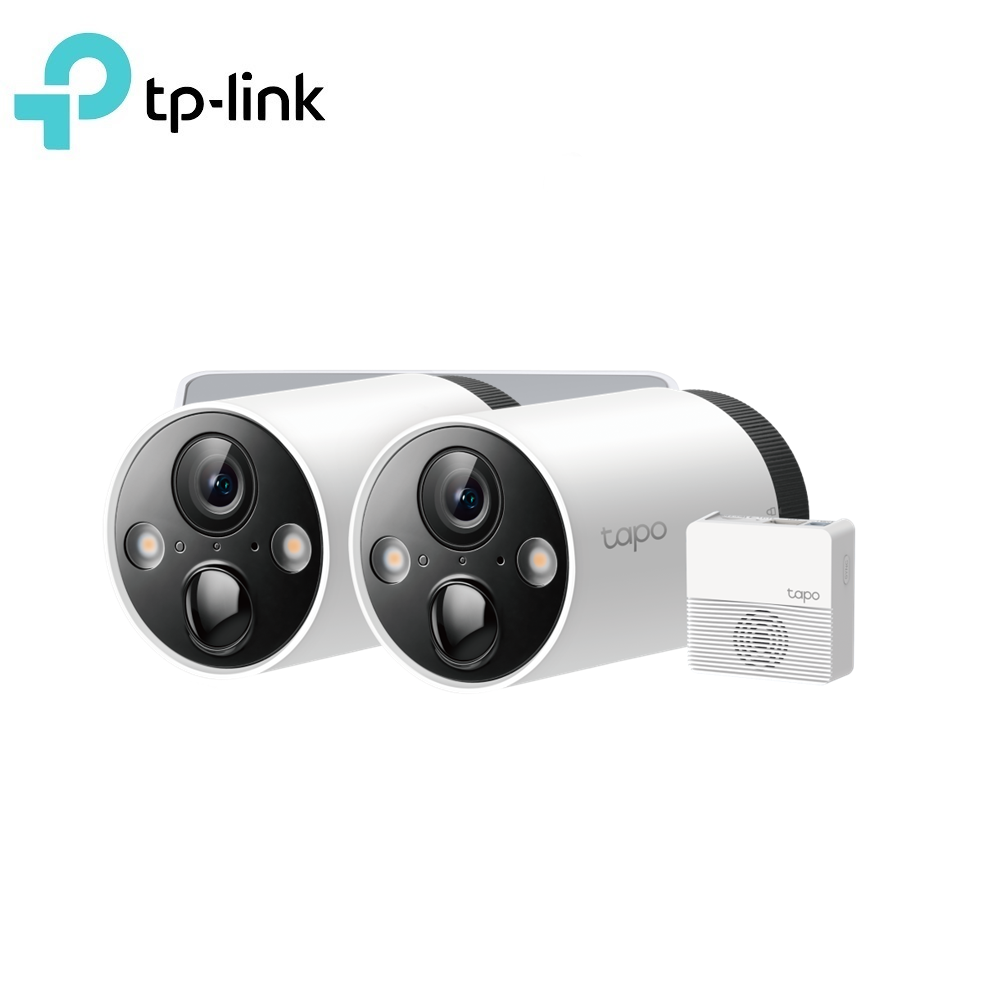 IP Camera Tapo C420S2 Smart Wire-Free Security Camera System, 2-Camera System