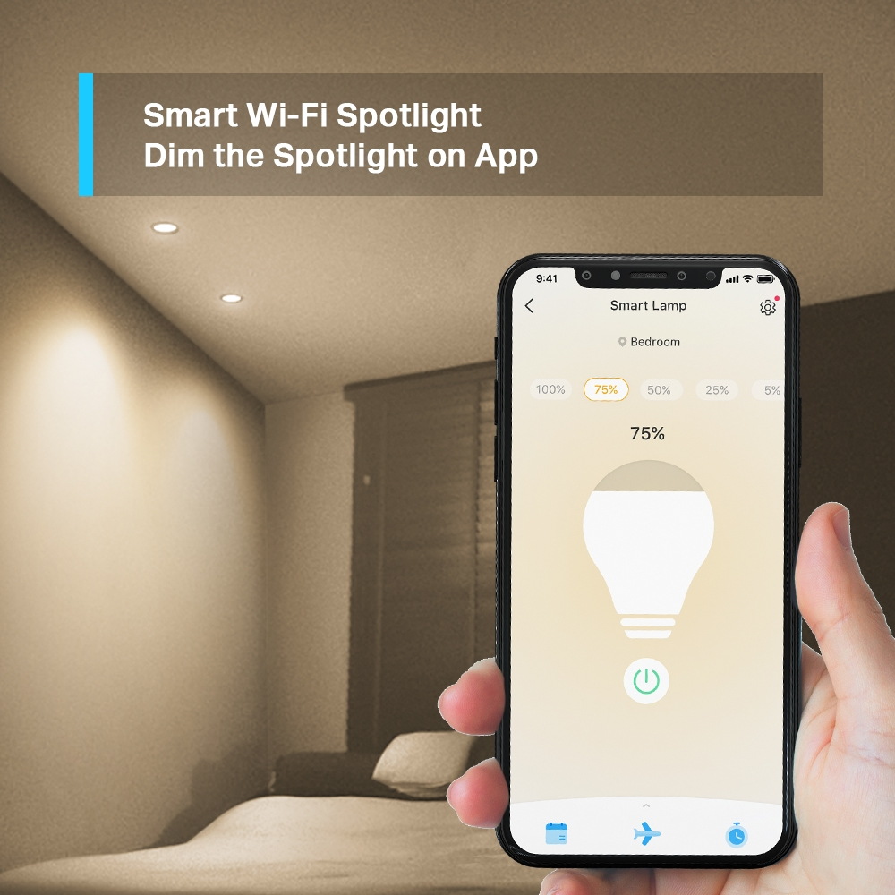 Smart Lighting Tapo L610 Smart Wi-Fi Spotlight, Dimmable