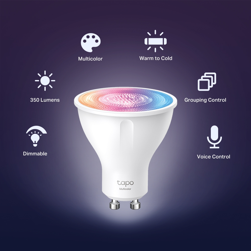 Smart Lighting Tapo L630 Smart Wi-Fi Spotlight, Multicolor