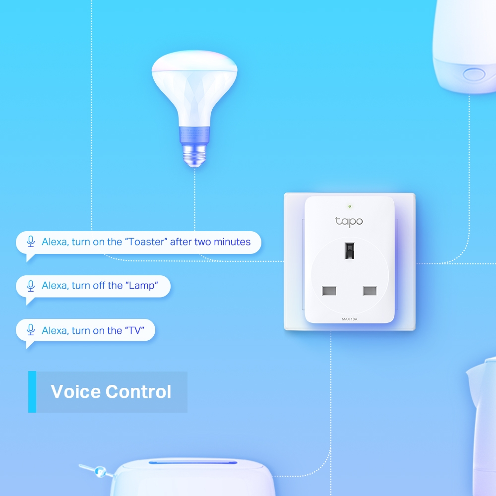 Smart Plug Tapo P100 Mini Smart Wi-Fi Socket