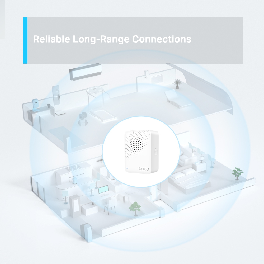 Smart Sensor&Hub Tapo H100 Tapo Smart IoT Hub with Chime