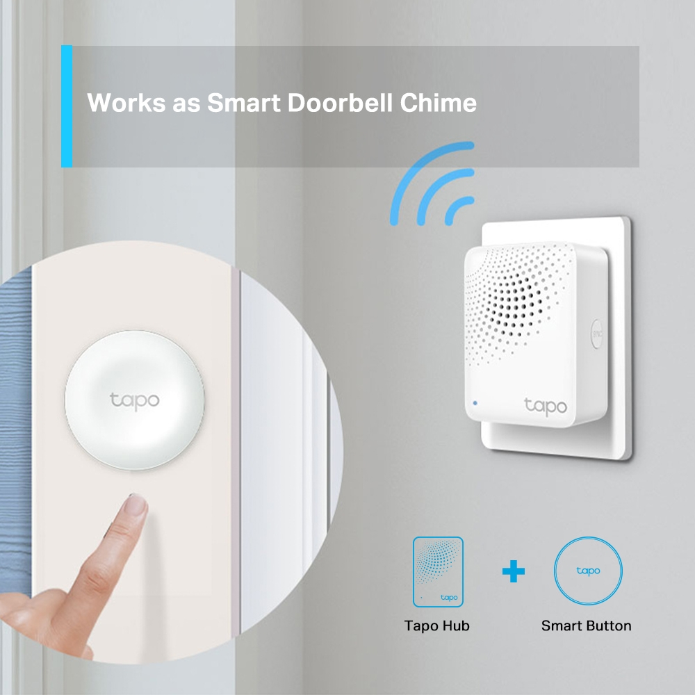 Smart Sensor&Hub Tapo H100 Tapo Smart IoT Hub with Chime