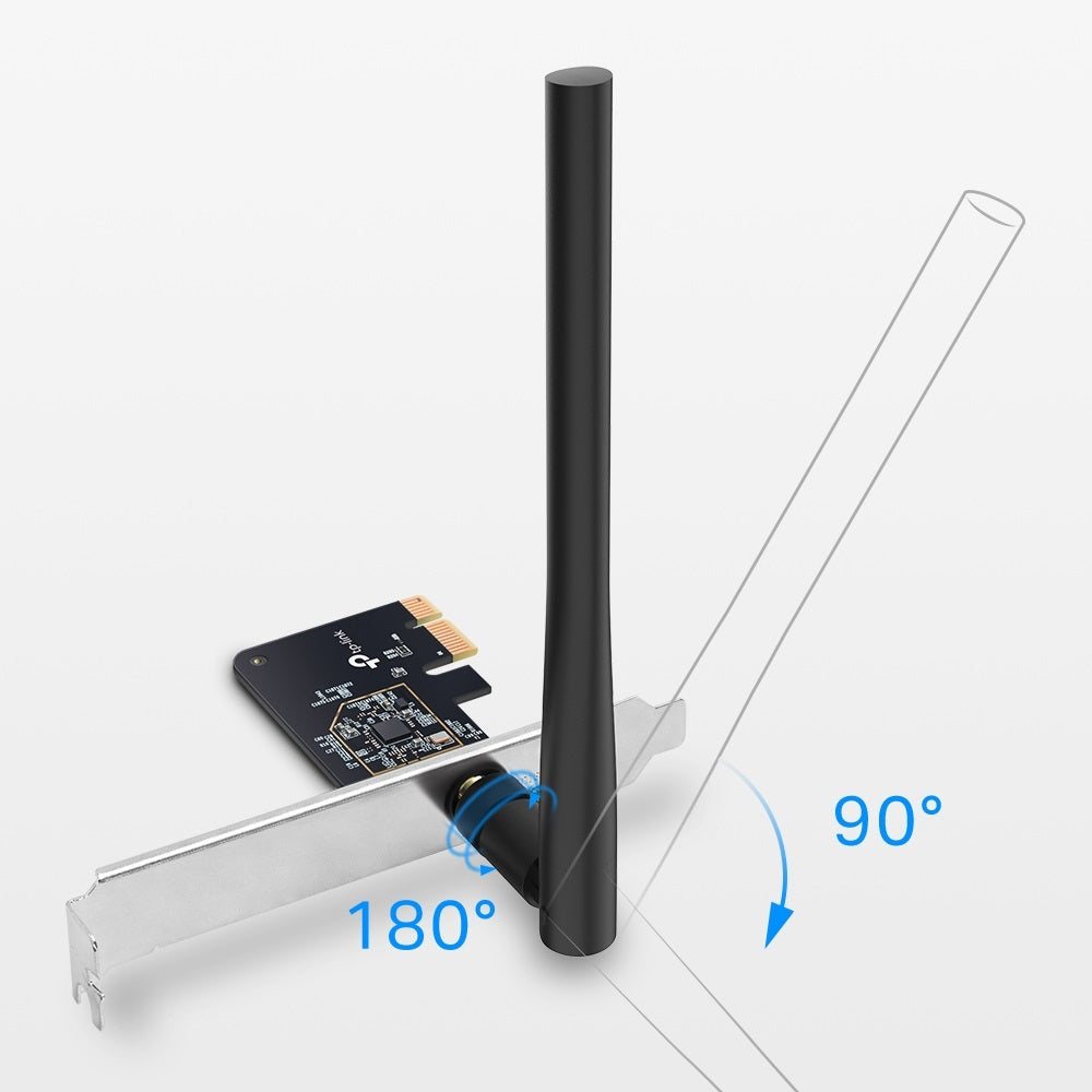 TP-LINK Archer T2E AC600 Wireless Dual Band PCI Express Adapter