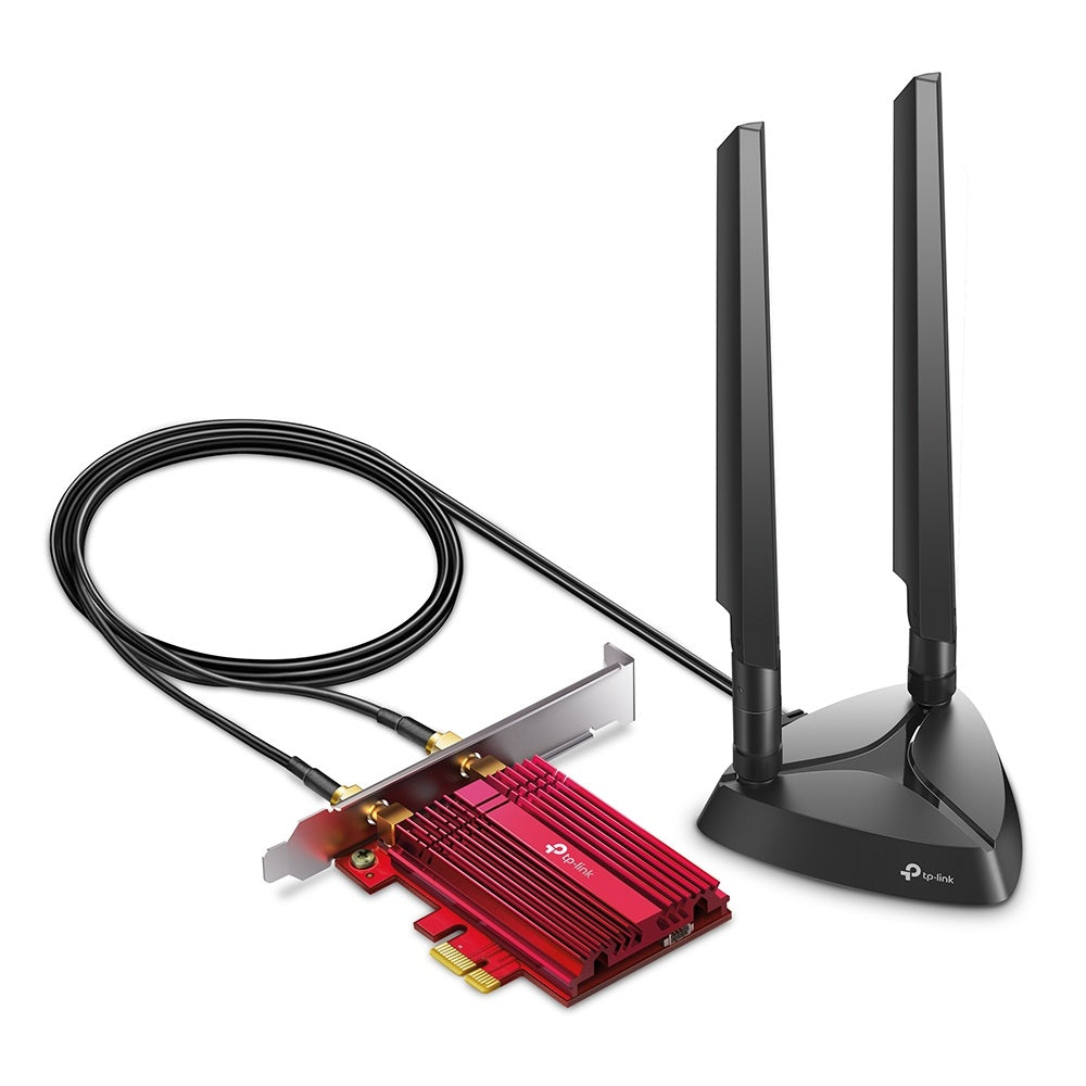 TP-LINK Archer TXE75E AXE5400 Wi-Fi 6E Bluetooth 5.2 PCIe Adapter