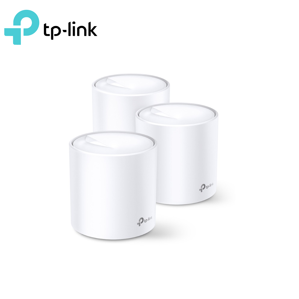 TP-LINK Deco X60(3-pack) AX3000 Whole Home Mesh Wi-Fi 6 System