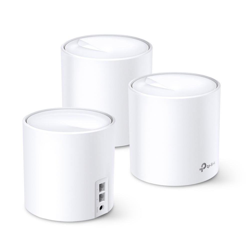 TP-LINK Deco X60(3-pack) AX3000 Whole Home Mesh Wi-Fi 6 System