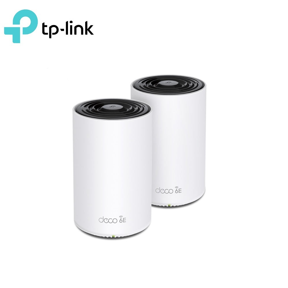 TP-LINK Deco XE75(2-pack) AXE5400 Whole Home Mesh Wi-Fi 6E System(Tri-Band)