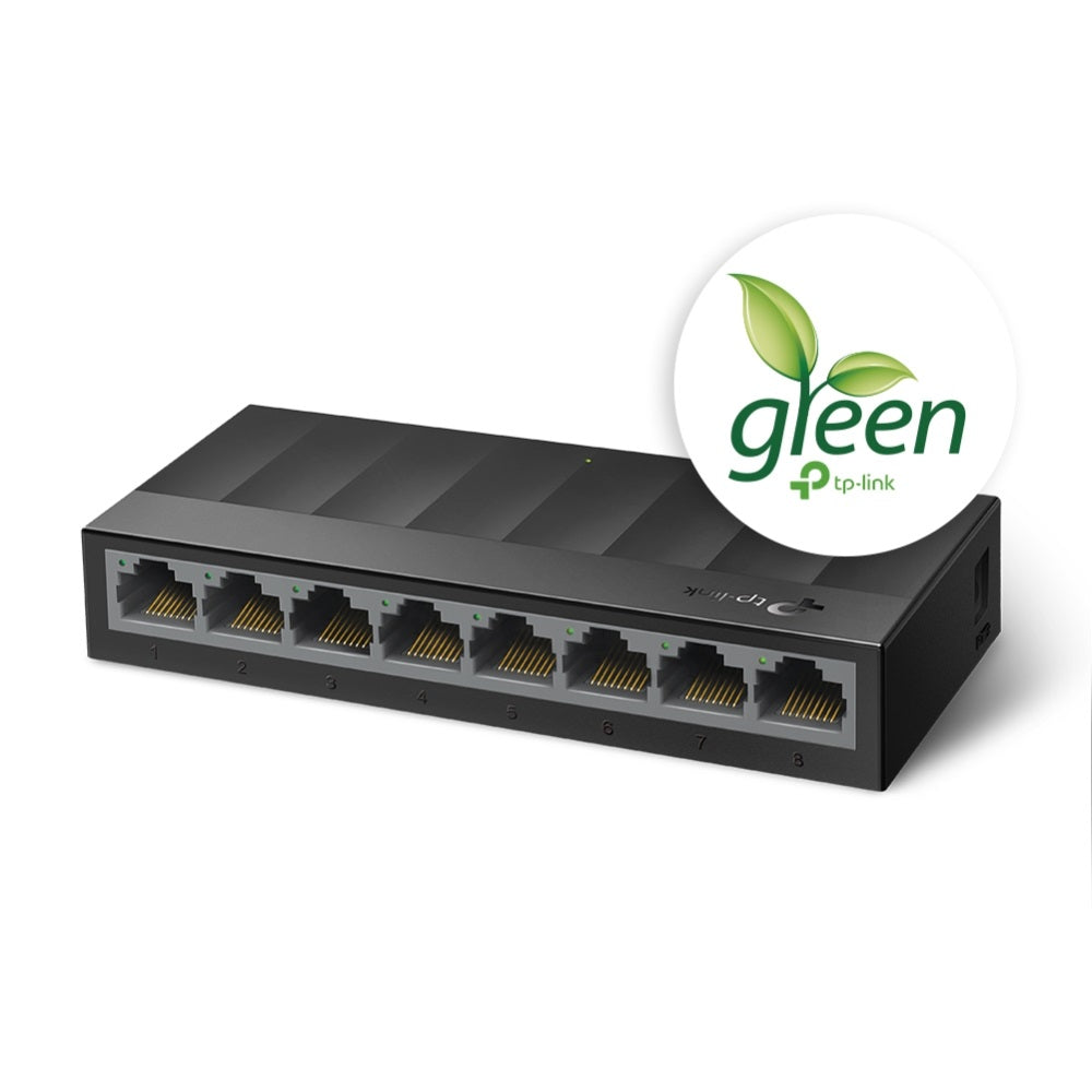 TP-LINK LS1008G LiteWave 8-Port Gigabit Desktop Switch