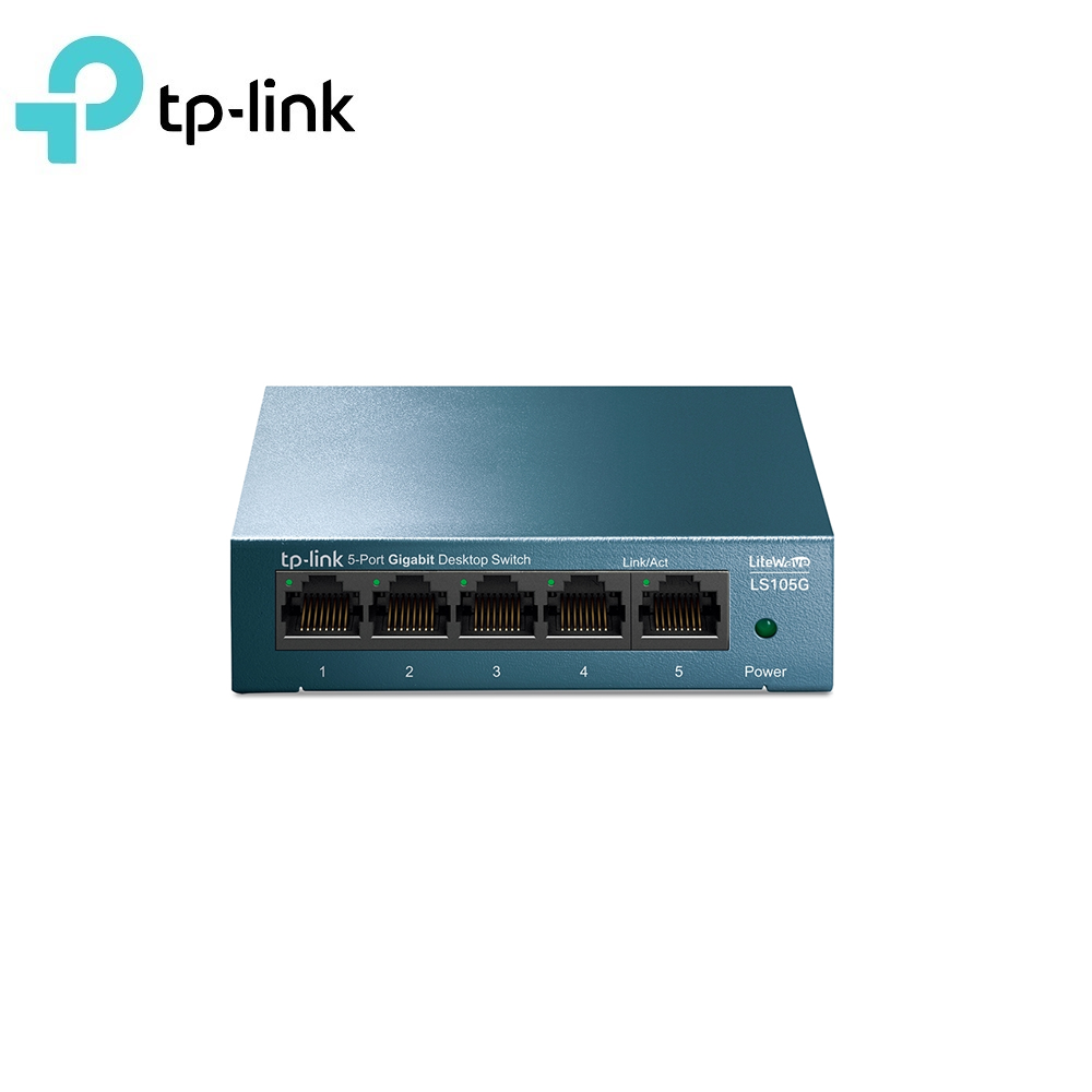 TP-LINK LS105G 5-Port 10/100/1000Mbps Desktop Switch