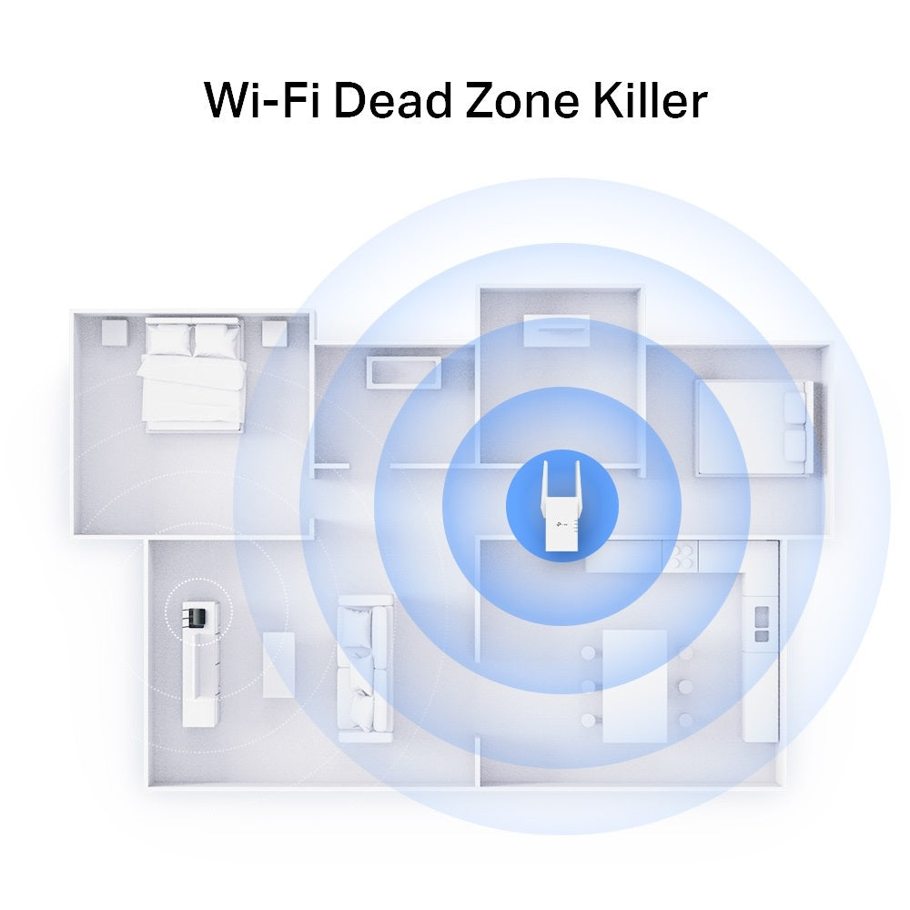 TP-LINK RE705X AX3000 Wi-Fi 6 Range Extender