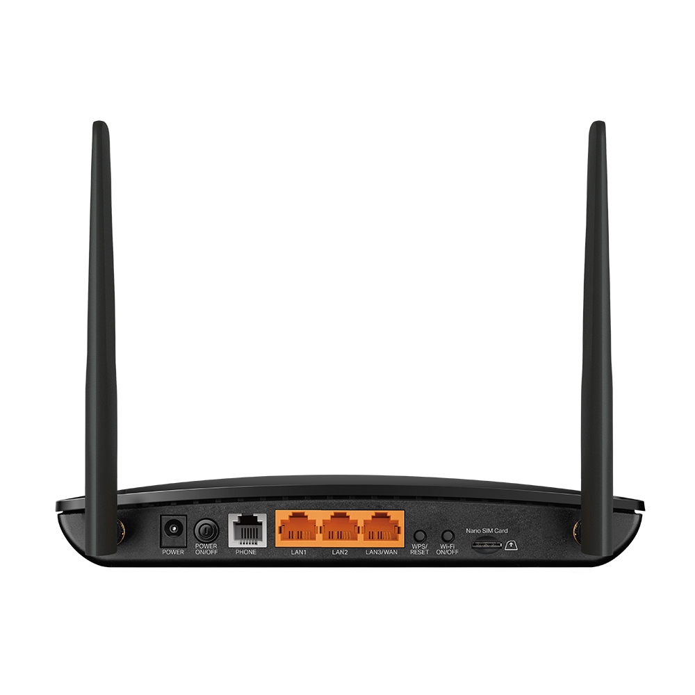 TP-LINK TL-MR6500v N300 4G LTE Telephony WiFi Router