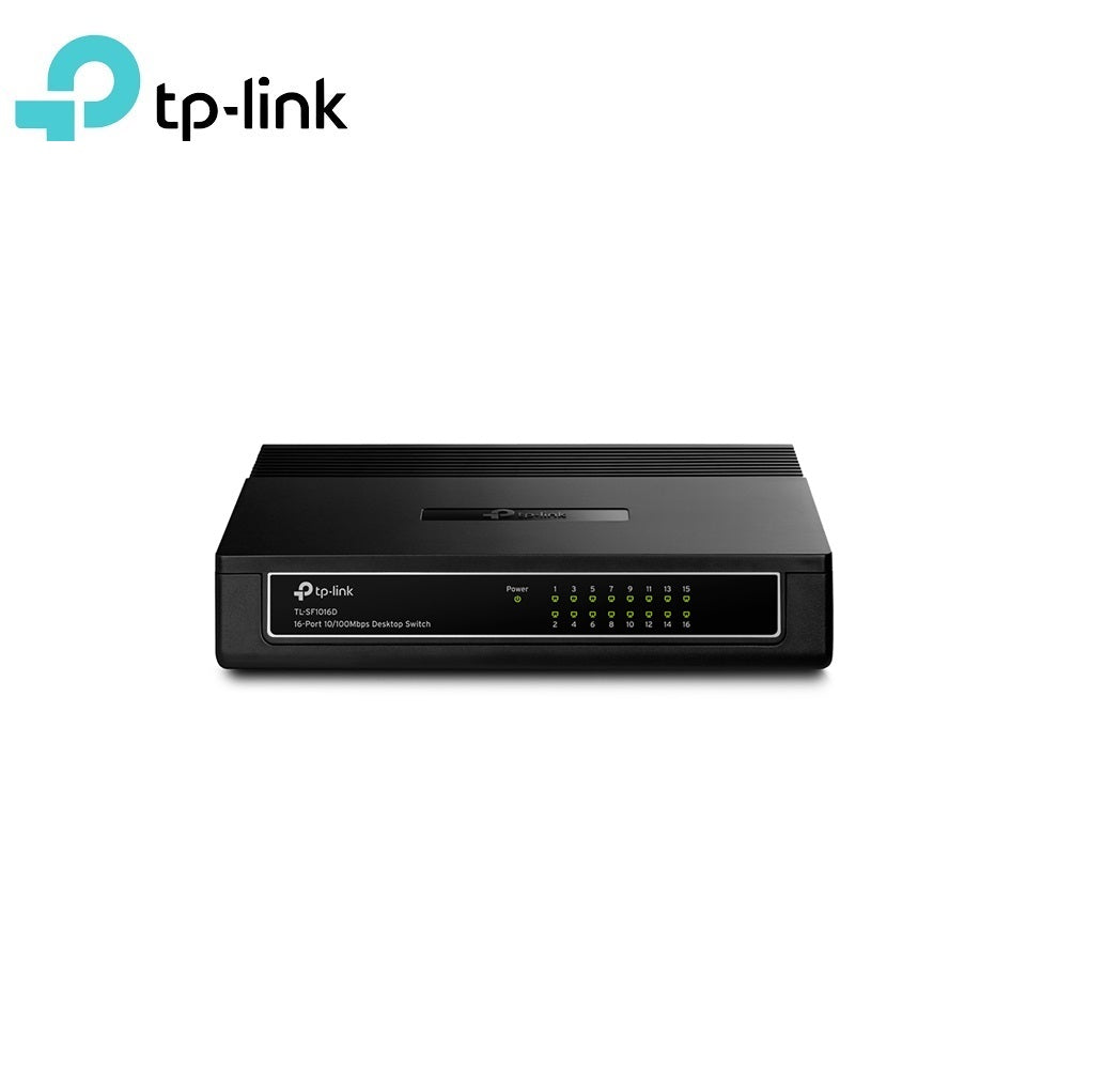 TP-LINK TL-SF1016D 16-port 10/100M Desktop Switch