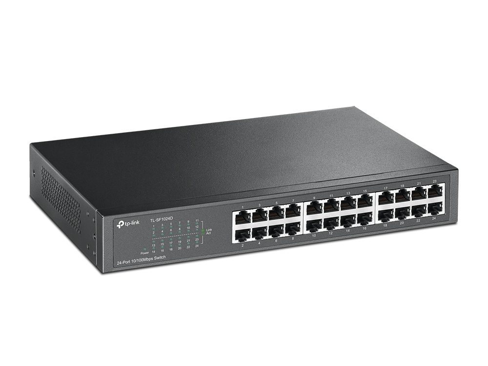 TP-LINK TL-SF1024D 24-port 10/100Mbps Desktop/Rackmount Switch