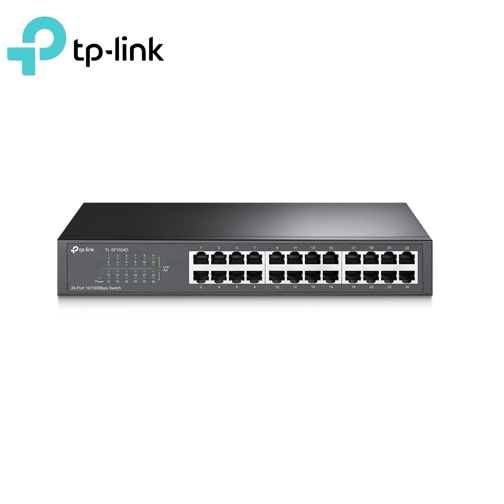 TP-LINK TL-SF1024D 24-port 10/100Mbps Desktop/Rackmount Switch