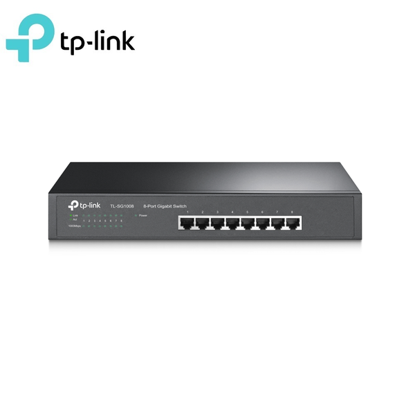 TP-LINK TL-SG1008 8-Port Gigabit Desktop/Rackmount Switch