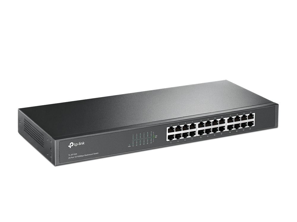 TP-LINK TL-SG1024 24-Port 10/100Mbps Rackmount Switch