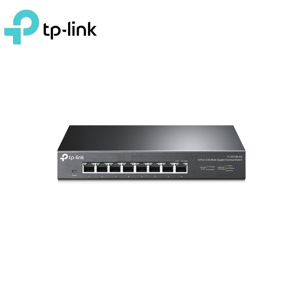 TP-LINK TL-SG108-M2 8-Port 2.5G Desktop Switch