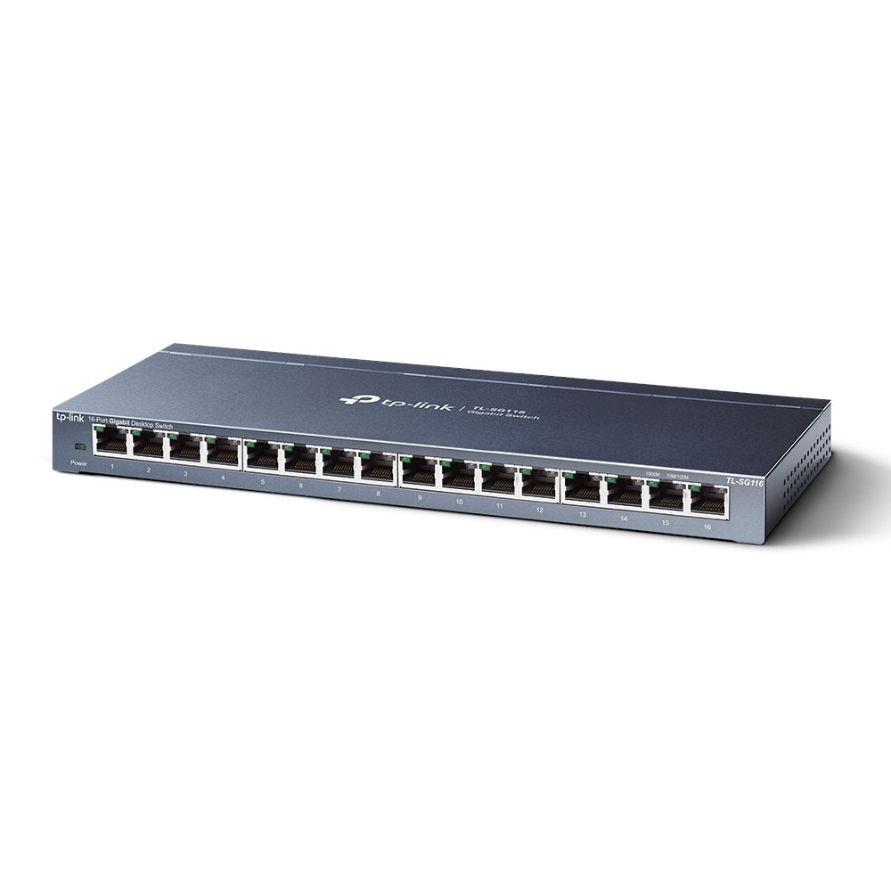 TP-LINK TL-SG116 16-Port Gigabit Desktop Switch