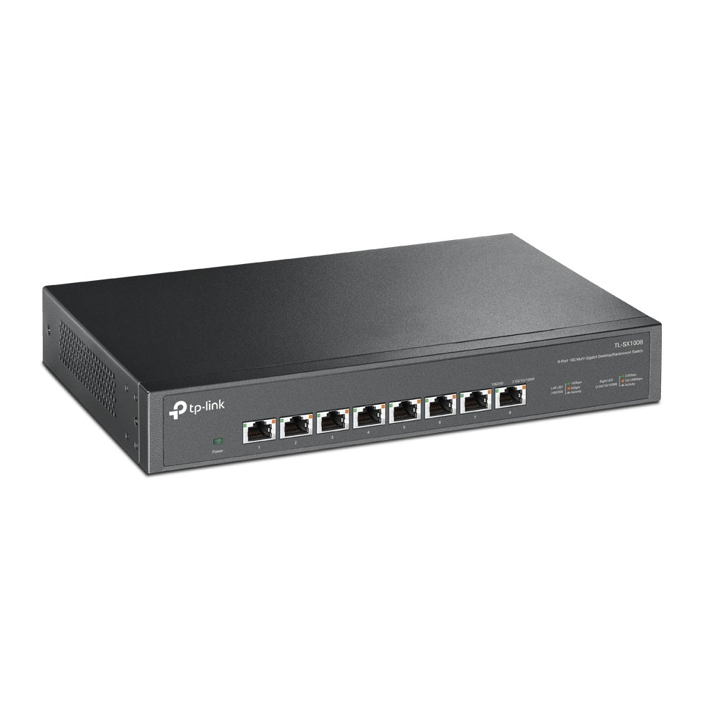 TP-LINK TL-SX1008 8-Port 10G Multi-Gigabit Switch