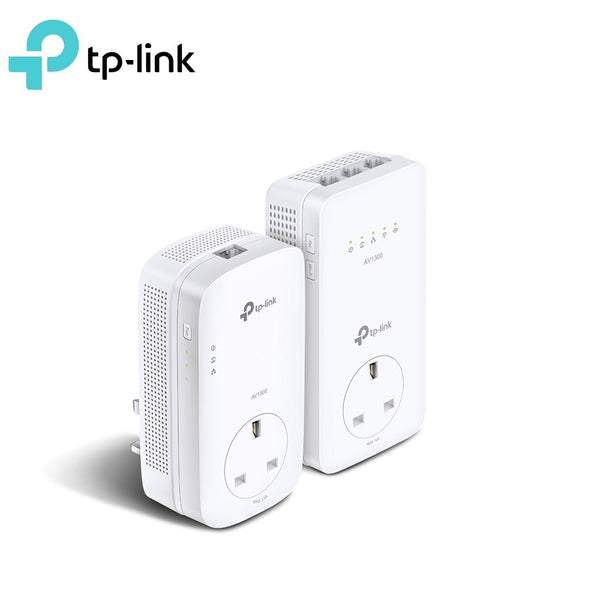 TP-LINK TL-WPA8631P KIT AV1300 Gigabit Passthrough Powerline AC1200 Wi-Fi Kit