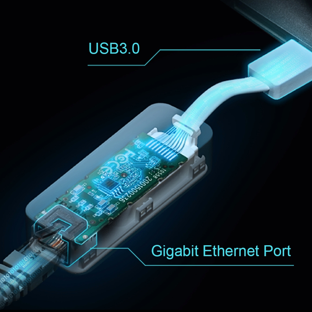 TP-LINK UE300 USB 3.0 to Gigabit Ethernet Network Adapter