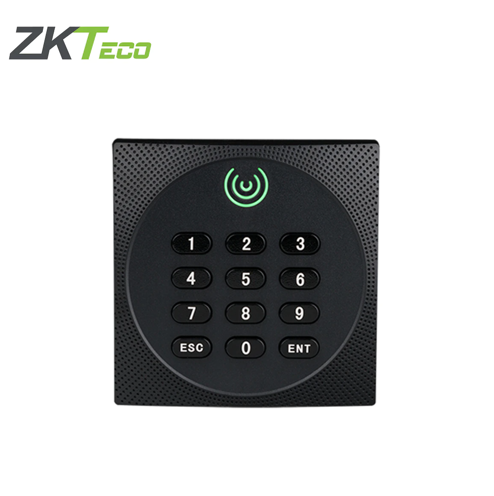 ZKTeco IP65 Waterproof Access Control Card Slave Reader Wiegand 26 34 Card for Door Access Control System Rfid ID/IC Reader KR602E