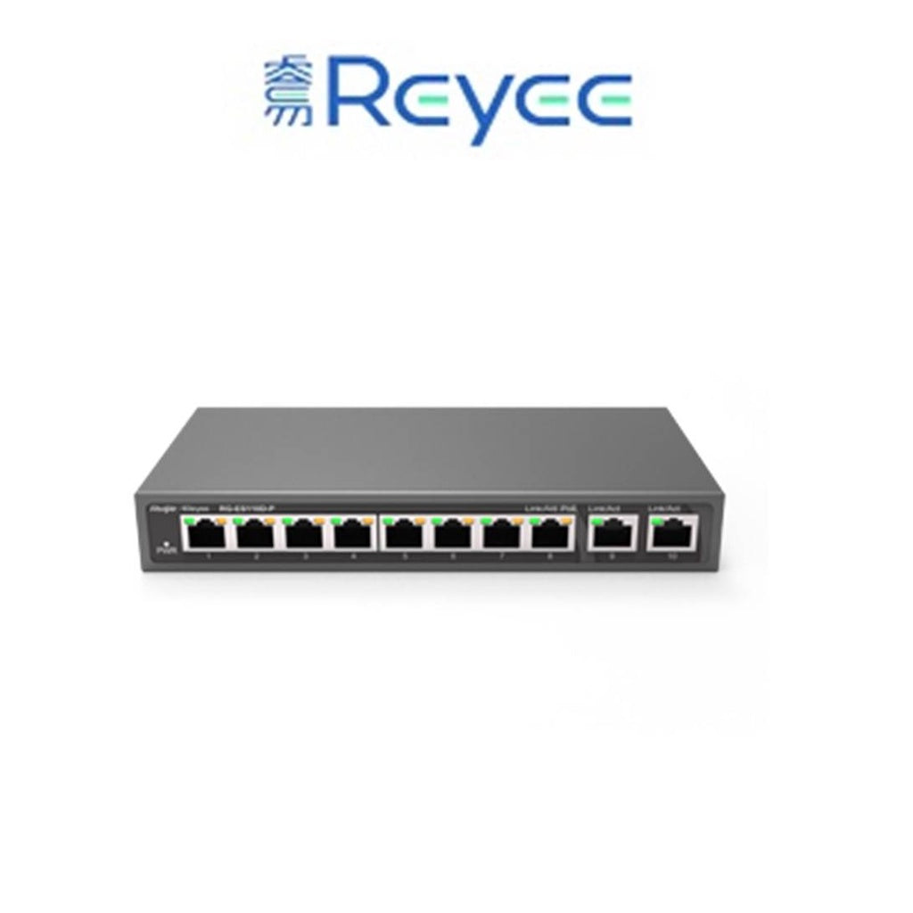 Reyee Ruijie RG-ES118S-LP 18-Port RG-ES110D-P 10-Port with POE+ WITH 2 SFP & Uplink Ports Unmanaged Switch